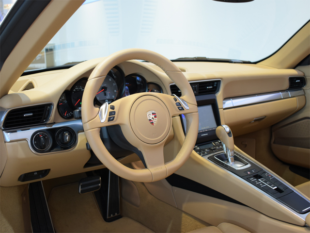2012年モデル 新車並行輸入車 ポルシェ 911 カレラS カブリオレ PDK 青幌 ベージュ革