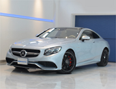 2016年モデル 正規ディーラー車 メルセデス-AMG S63 クーペ