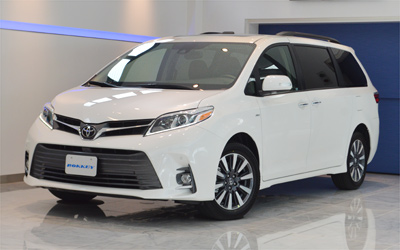 2018年モデル　新車並行輸入車　USトヨタ　シエナ　最上級グレード リミテッド　AWD TSS-P