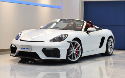 2021年モデル 正規ディーラー車 ポルシェ 718スパイダー 1オーナー車 クラシックインテリア 