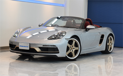 2022年モデル 正規ディーラー車 ポルシェ 718ボクスター 25イヤーズ 限定車 専用エクステリア