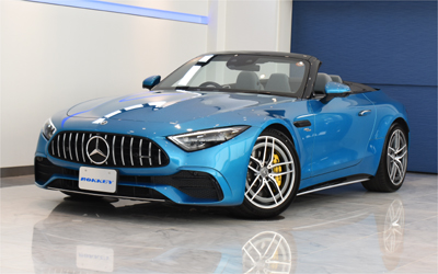 2024年モデル 正規ディーラー車 メルセデスAMG SL43 1オーナー グレー内装